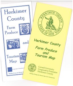 Herkimer County Farm Produce and Tourism Map covers